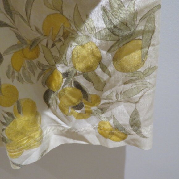 SAMANTHA PLEET Park Romper Citrus Print Silk Coquette Quirky Abstract Ethereal - Picture 12 of 16